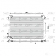 Радиатор кондиционера VALEO 810910 KC5 FS 3276428109107 239766