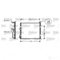 Радиатор кондиционера VALEO 241278 3276428180311 CHY2 EVY 818031