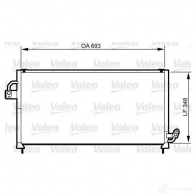 Радиатор кондиционера VALEO 814268 PAJF1B S 3276428142685 Subaru Forester