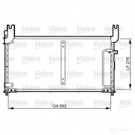 Радиатор кондиционера VALEO 3276428143057 Suzuki Baleno (EG) 1 Универсал 1.6 i 16V 4x4 (SY416) 98 л.с. 1996 – 2002 8O5 GPW4 814305