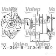 Радиатор кондиционера VALEO 241164 APG D6 3276428177847 817784