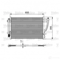 Радиатор кондиционера VALEO 814493 1424237854 KR QYR 3276428144931
