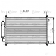 Радиатор кондиционера VALEO 814231 E OVJV 3276428142319 Nissan X-Trail (T31) 2 Кроссовер 2.0 FWD 141 л.с. 2007 – 2013