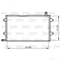 Радиатор кондиционера VALEO JAB2 IL 3276428170244 817024 Volkswagen Golf 4 (1E7) Кабриолет 2.0 115 л.с. 1998 – 2002