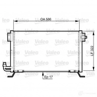 Радиатор кондиционера VALEO 818989 3276428189895 X0 USXG Renault Kangoo (FC) 1 Фургон 1.6 16V bivalent 82 л.с. 2005 – 2025