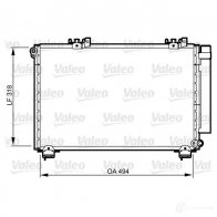 Радиатор кондиционера VALEO 3276428143095 Toyota Yaris Verso (XP20) 1 Минивэн 1.4 D 4D (NLP20. NLP22) 75 л.с. 2001 – 2005 814309 H5DD7I 9