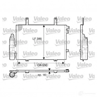 Радиатор кондиционера VALEO Renault Kangoo (KC) 1 Минивэн 1.6 90 л.с. 1999 – 2001 CA1 473 KJ32ICR 817662