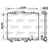 Радиатор охлаждения двигателя VALEO Mitsubishi YVM R2NX 734143