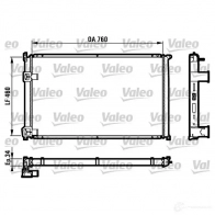 Радиатор охлаждения двигателя VALEO 732063 UY7GXV RA10 25 Renault Master 2 (FD, JD, ED) 1997 – 2010