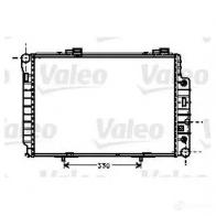 Радиатор охлаждения двигателя VALEO 734512 O8R PWU4 3276427345124 Mercedes C-Class (S202) 1 Универсал 2.2 C 220 T D (2082) 75 л.с. 1996 – 2001