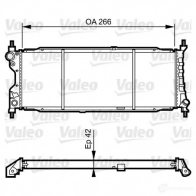 Радиатор охлаждения двигателя VALEO TH13 7 Opel Corsa (B) 2 Хэтчбек 1.5 TD (F08) 67 л.с. 1993 – 2000 TA3I7Q 731179