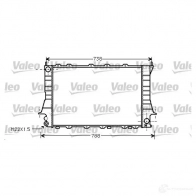 Радиатор охлаждения двигателя VALEO 734751 Audi A6 (C4) 1 1994 – 1997 3276427347517 L77C8 7G