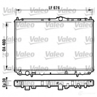 Радиатор охлаждения двигателя VALEO 732525 3276427325256 Volvo S40 1 (644) 1995 – 2004 3P Y184