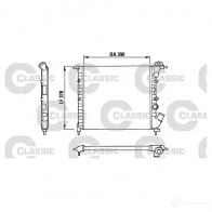 Радиатор охлаждения двигателя VALEO A0JTNR T A487 223742 316655