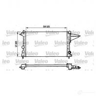 Радиатор охлаждения двигателя VALEO 883877 245573 XSUCJM TA47 5