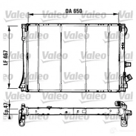 Радиатор охлаждения двигателя VALEO TH186 Renault Laguna (K56) 1 Универсал 2.2 dT (K569) 113 л.с. 1996 – 2001 RC103 9 731529