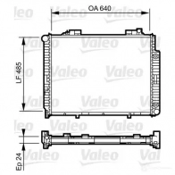 Радиатор охлаждения двигателя VALEO 3276427352313 735231 TNZ 6BXG Mercedes E-Class (W210) 2 Седан 2.9 E 290 Turbo D (217) 129 л.с. 1996 – 1999