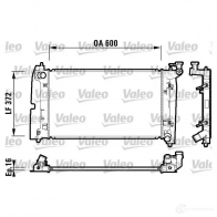 Радиатор охлаждения двигателя VALEO X6 I60 3276427342000 237003 734200