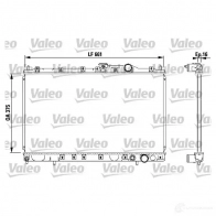 Радиатор охлаждения двигателя VALEO 236581 6GR FTI9 3276427325393 732539