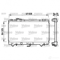 Радиатор охлаждения двигателя VALEO WMOAL3 9 3276427341768 Toyota Paseo 734176