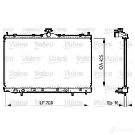 Радиатор охлаждения двигателя VALEO JS 4S651 Mitsubishi Grandis 3276427355765 735576