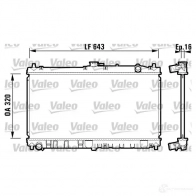 Радиатор охлаждения двигателя VALEO 3276427341195 ML AFF 236941 734119