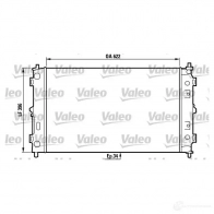 Радиатор охлаждения двигателя VALEO 731579 T H210 T9S1LLN 236302