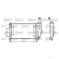 Радиатор охлаждения двигателя VALEO 734459 Fiat 3276427344592 PQ P5E