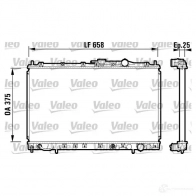 Радиатор охлаждения двигателя VALEO D6CH ZB 236958 734139 3276427341393