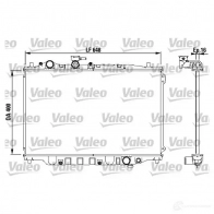 Радиатор охлаждения двигателя VALEO 235881 730440 3276427304404 RB3S UM