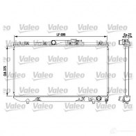 Радиатор охлаждения двигателя VALEO 236295 LNDS EB 731569 3276427315691