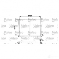 Радиатор охлаждения двигателя VALEO 730549 Renault Safrane 2 (B54) 1996 – 2000 R A821 TA873