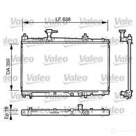 Радиатор охлаждения двигателя VALEO M EEOX 3276427348422 Toyota Yaris Verso (XP20) 1 Минивэн 1.4 D 4D (NLP20. NLP22) 75 л.с. 2001 – 2005 734842