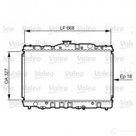 Радиатор охлаждения двигателя VALEO 235893 3276427304695 5LGJ 1CL 730469