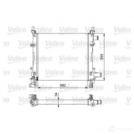 Радиатор охлаждения двигателя VALEO 734772 QTA F5FK 3276427347722 237256