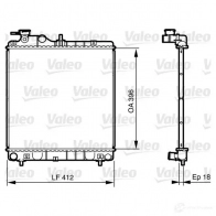 Радиатор охлаждения двигателя VALEO 3276427355628 Hyundai Atos (MX, FF) 1 Хэтчбек 1.1 58 л.с. 2003 – 2008 735562 NU KNE