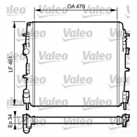 Радиатор охлаждения двигателя VALEO 6UA 9QX 3276427326871 Renault Kangoo (KC) 1 Минивэн 1.5 dCi 68 л.с. 2005 – 2024 732687