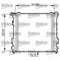 Радиатор охлаждения двигателя VALEO T CKKV Hyundai i30 735504 3276427355048