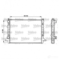 Радиатор охлаждения двигателя VALEO RM 1036 TH093 Volkswagen Passat (B3-B4) 2 1988 – 1997 731008