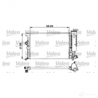 Радиатор охлаждения двигателя VALEO 730957 Citroen Xantia 1 (X1, X2) Хэтчбек 1.8 i 101 л.с. 1993 – 1998 T A663 927TDN5