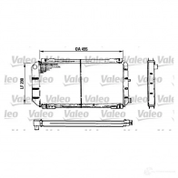 Радиатор охлаждения двигателя VALEO K3D IP 235775 3276427301168 730116