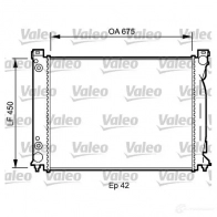 Радиатор охлаждения двигателя VALEO H4S ZD5M 237342 3276427350302 735030