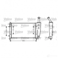 Радиатор охлаждения двигателя VALEO 734457 3276427344578 Fiat Punto (188) 2 Хэтчбек 1.2 16V 80 (1833, 235, 253, 255, 333, 353, 639 80 л.с. 1999 – 2006 W8W54 F3