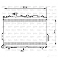 Радиатор охлаждения двигателя VALEO Hyundai Matrix (FC) 1 Минивэн 1.8 122 л.с. 2001 – 2010 3276427347814 HPZHW L 734781