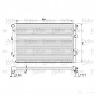 Радиатор охлаждения двигателя VALEO 701728 3276427017281 Volkswagen Tiguan (5N) 1 Кроссовер 2.0 TFSI 4motion 170 л.с. 2007 – 2024 72VX 7VM