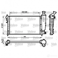 Радиатор охлаждения двигателя VALEO RM11 08 Citroen Saxo 1 (S0, S1) Хэтчбек 1.6 VTS 118 л.с. 1996 – 2003 TH152 731526