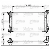 Радиатор охлаждения двигателя VALEO 734712 E1S FG 237230 3276427347128