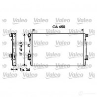 Радиатор охлаждения двигателя VALEO B6KL J 732872 3276427328721 236735 - Изображение 5