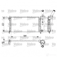 Радиатор охлаждения двигателя VALEO 732578 TH228 Fiat Punto (188) 2 Хэтчбек 1.2 16V 80 (1833, 235, 253, 255, 333, 353, 639 80 л.с. 1999 – 2006 RM21 2