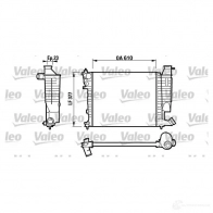 Радиатор охлаждения двигателя VALEO 236579 732535 NPXSJ RM1 213